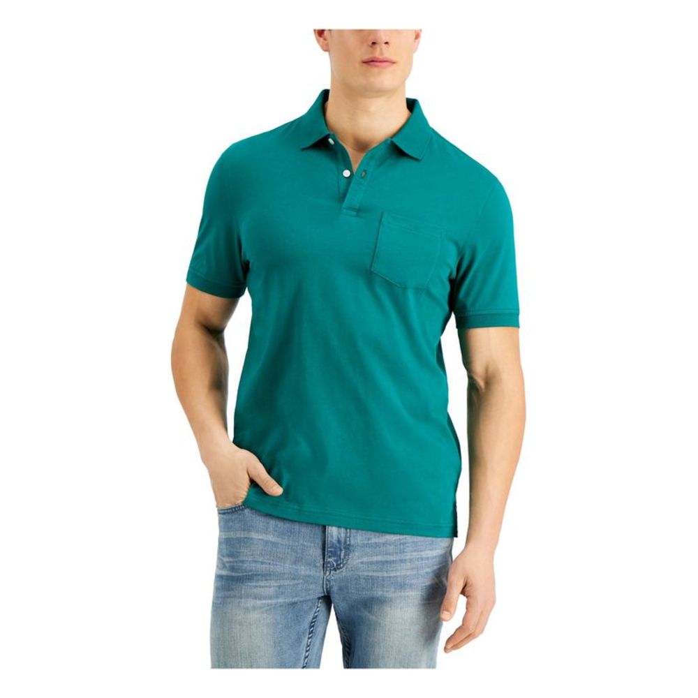 CLUBROOM Mens Green Polo M